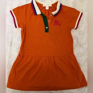 Burberry polo girls dress